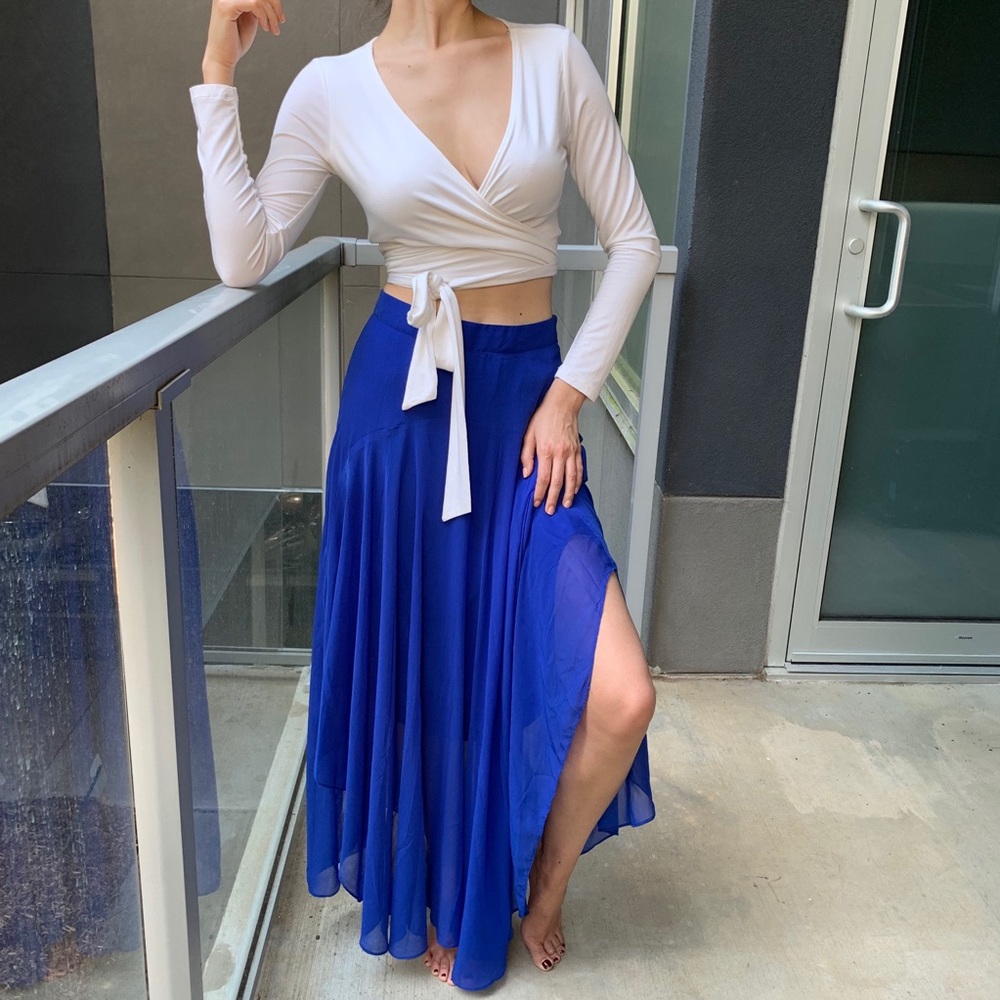 Anthropologie Maxi Skirt